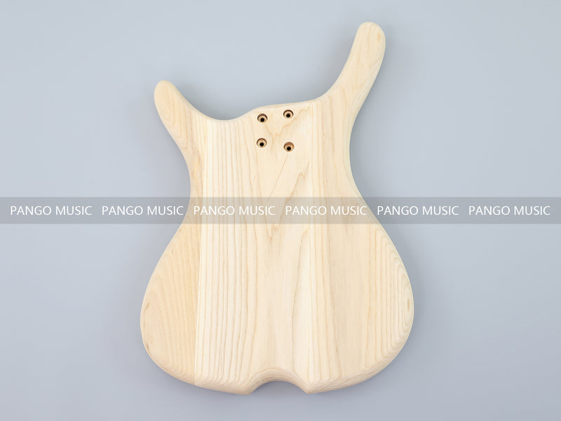 Pre-Sale 4-String Semi-hollow Body DIY Electric Bass Guitar Kit (PTM-101)