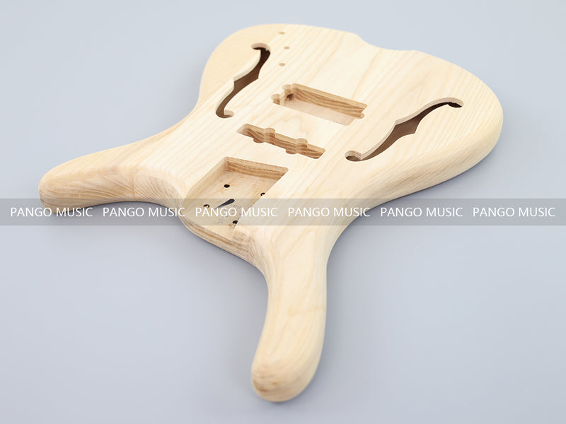 Pre-Sale 4-String Semi-hollow Body DIY Electric Bass Guitar Kit (PTM-101)