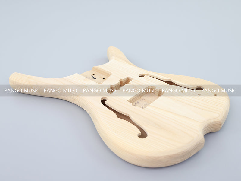 Pre-Sale 4-String Semi-hollow Body DIY Electric Bass Guitar Kit (PTM-101)