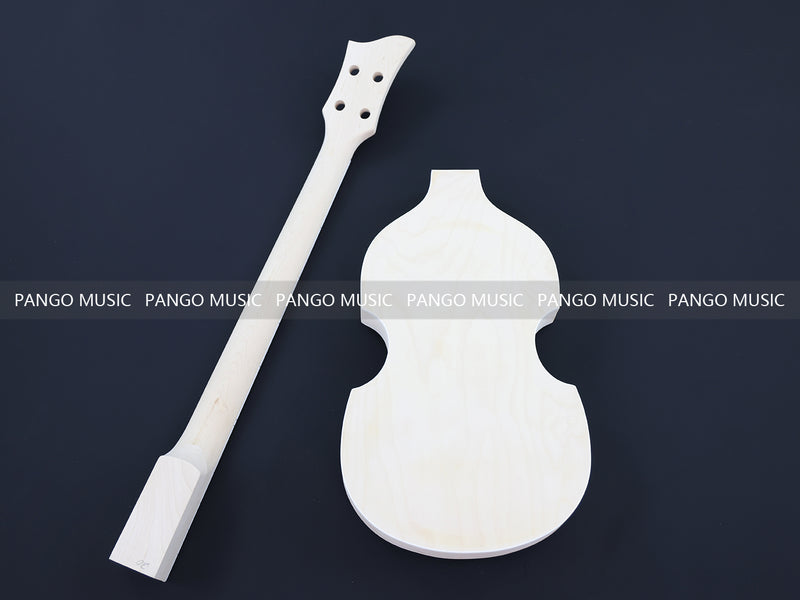 4-String Hollow Body DIY Electric Bass Guitar Kit (PVB-098)