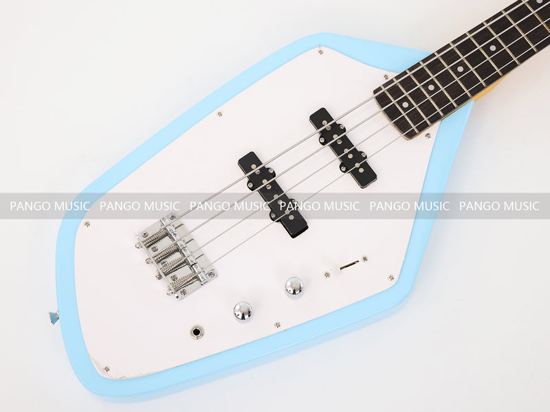 4 Strings Watery Blue Electric Bass Guitar (GKS-118)