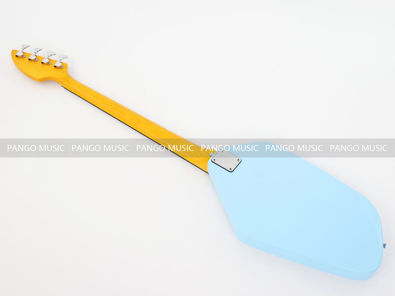 4 Strings Watery Blue Electric Bass Guitar (GKS-118)