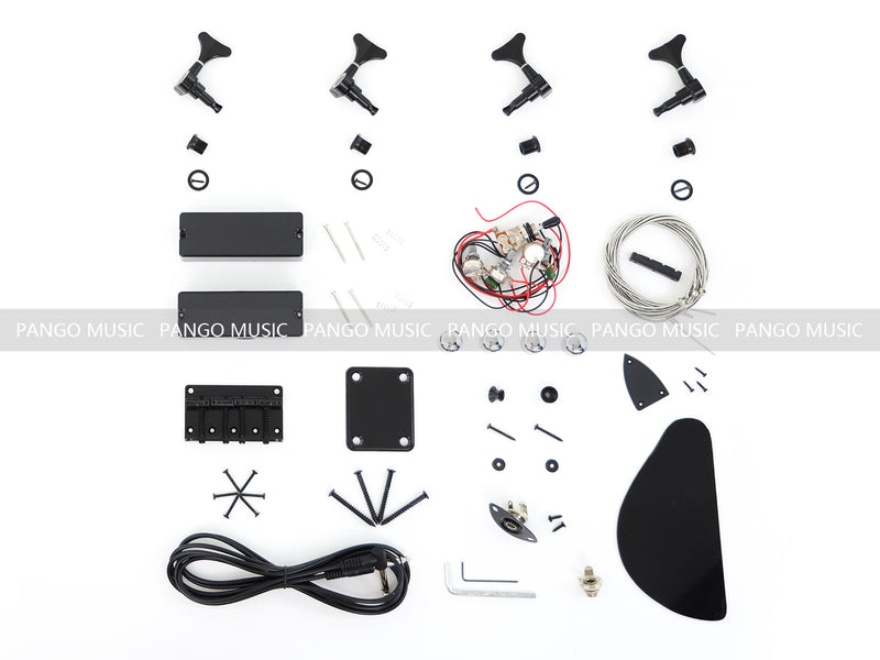 4-String Left-Handed DIY Electric Bass Guitar Kit (11649, Limited Edition)