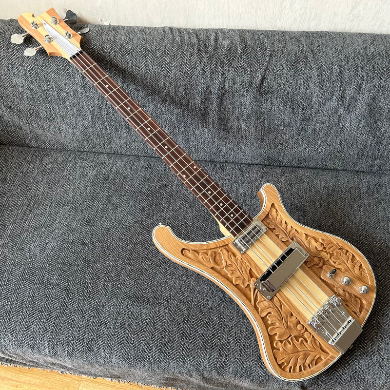 4 Strings Right Hand Rick Style Electric Bass Guitar (PMG-002S)