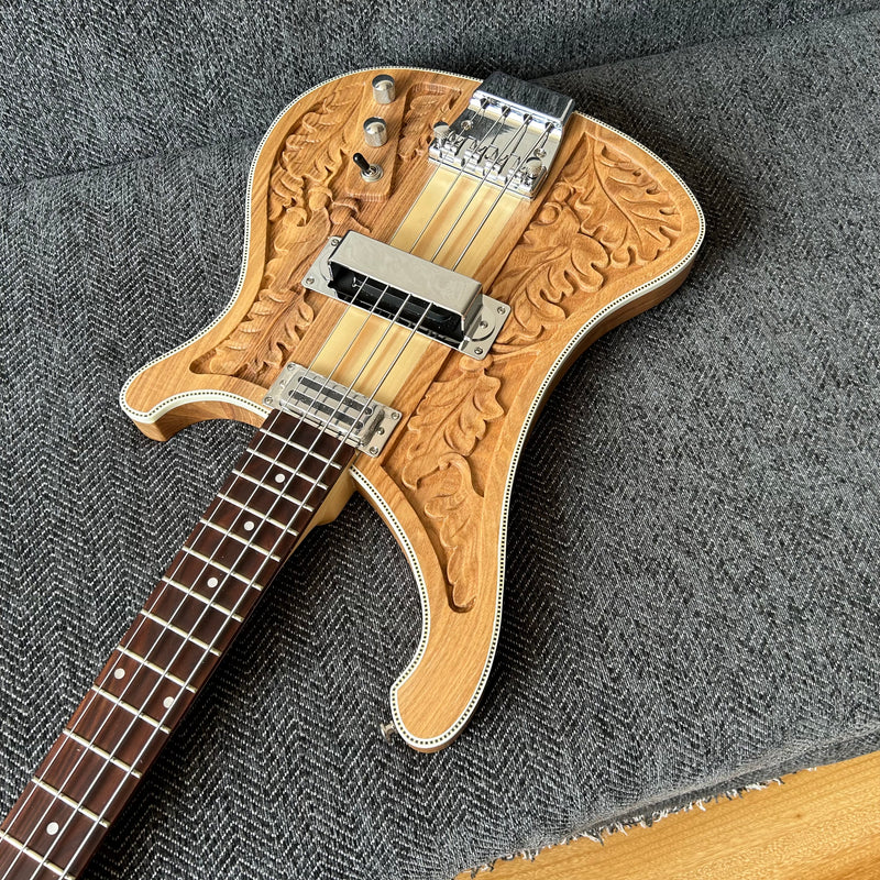 4 Strings Right Hand Rick Style Electric Bass Guitar (PMG-002S)