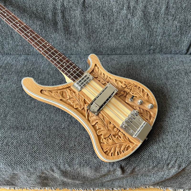 4 Strings Right Hand Rick Style Electric Bass Guitar (PMG-002S)