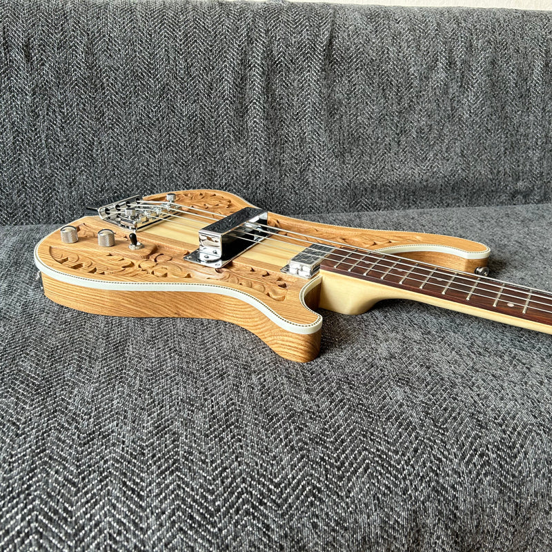 4 Strings Right Hand Rick Style Electric Bass Guitar (PMG-002S)