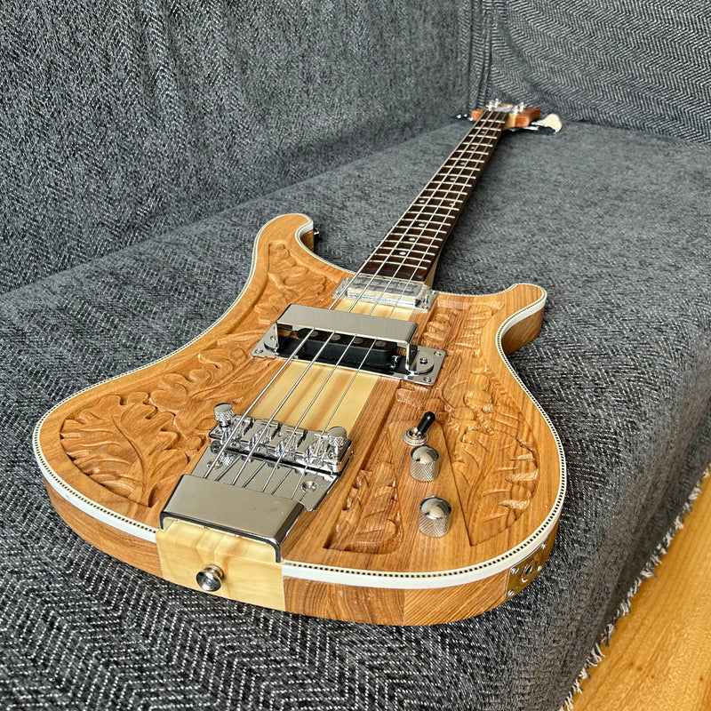 4 Strings Right Hand Rick Style Electric Bass Guitar (PMG-002S)