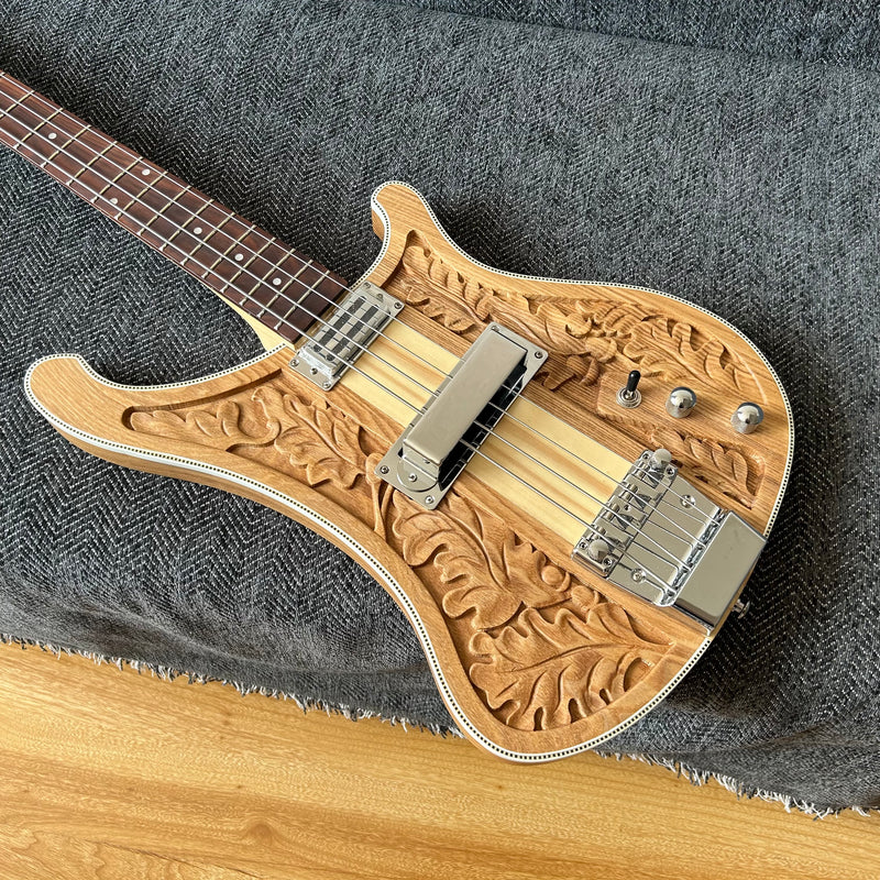 4 Strings Right Hand Rick Style Electric Bass Guitar (PMG-002S)