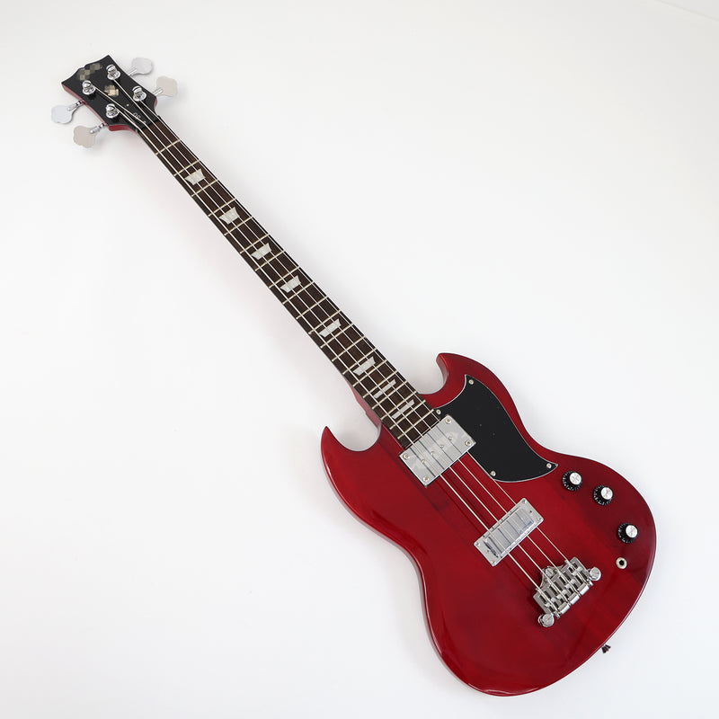 4 Strings SG Style All Red Electric Bass Guitar (GKS-081)