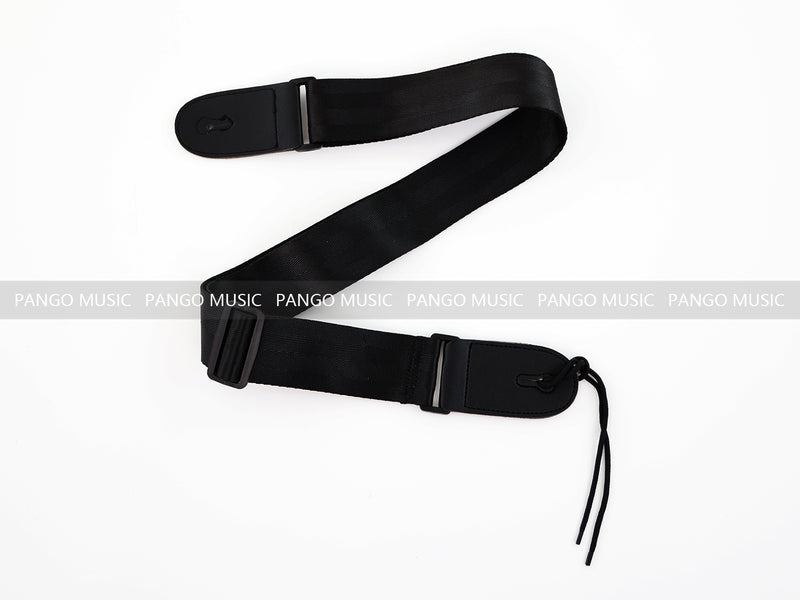 4-String Semi-Hollow Body Electric Bass Guitar Set with Gloss Black Finish (PHY-166)