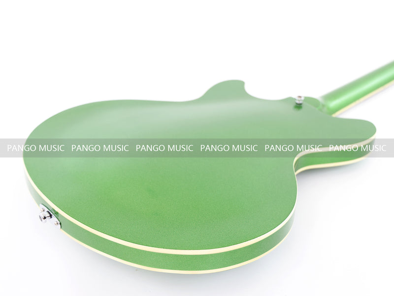 4-String Semi-Hollow Body Electric Bass Guitar with Gloss Sparkling Finish (PHY-157)