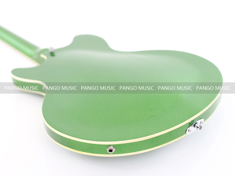 4-String Semi-Hollow Body Electric Bass Guitar with Gloss Sparkling Finish (PHY-157)