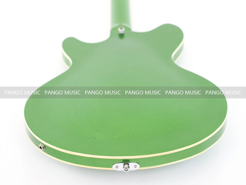 4-String Semi-Hollow Body Electric Bass Guitar with Gloss Sparkling Finish (PHY-157)