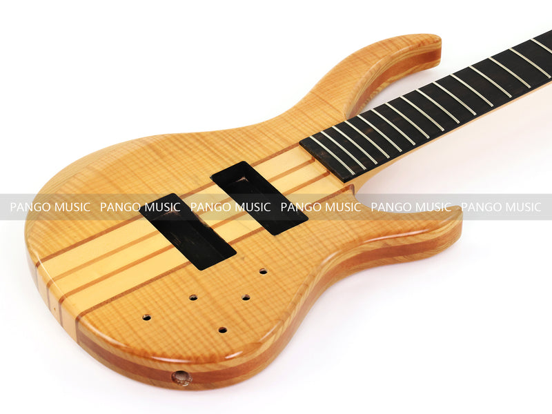 5 String Neck-Through Electric Bass Guitar with 5-piece Neck, Gloss Finish (NTB-715)