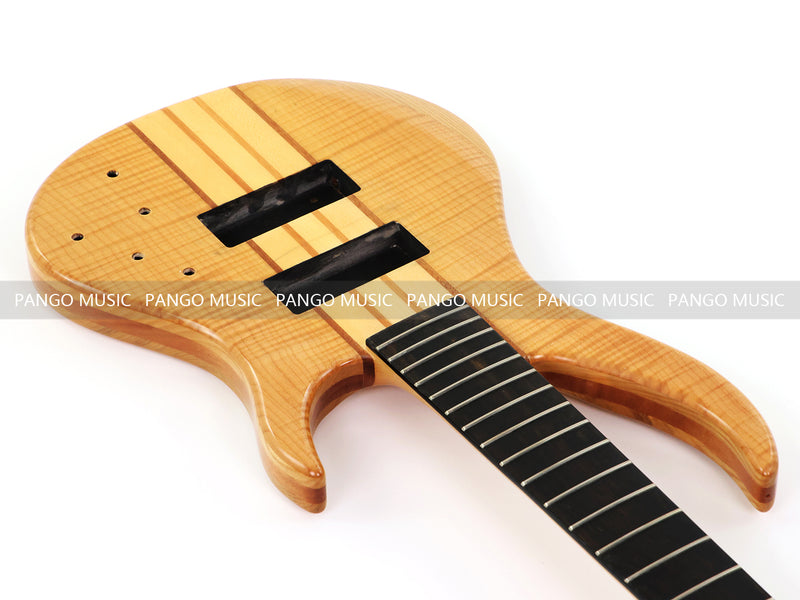 5 String Neck-Through Electric Bass Guitar with 5-piece Neck, Gloss Finish (NTB-715)