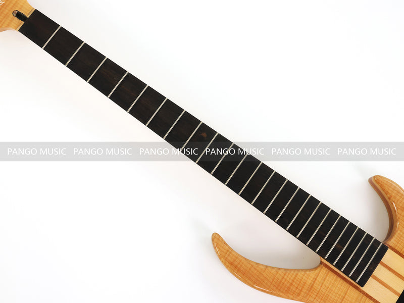 5 String Neck-Through Electric Bass Guitar with 5-piece Neck, Gloss Finish (NTB-715)