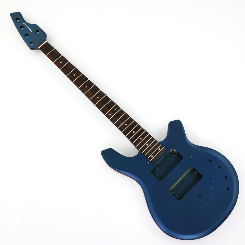 5 String RTA Series DIY Electric Bass Guitar Kit with Matte Blue Finish (RTA-5B-003)