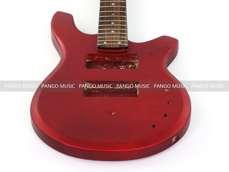 5 String RTA Series DIY Electric Bass Guitar Kit with Matte Red Finish (RTA-5B-001)