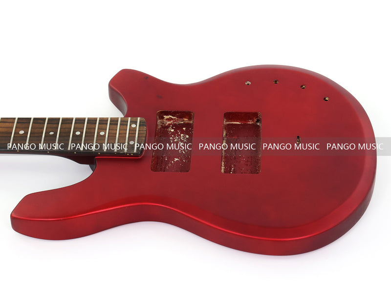 5 String RTA Series DIY Electric Bass Guitar Kit with Matte Red Finish (RTA-5B-001)