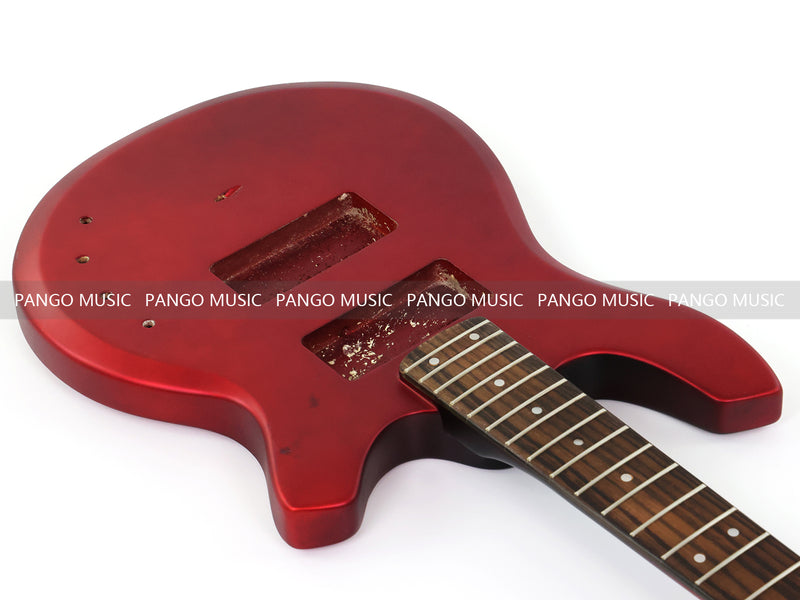 5 String RTA Series DIY Electric Bass Guitar Kit with Matte Red Finish (RTA-5B-001)