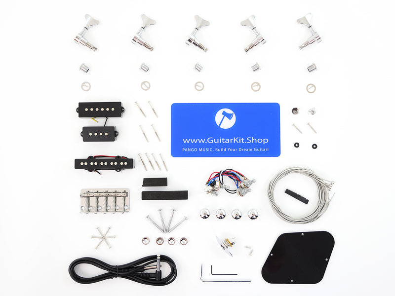 5-String DIY Electric Bass Guitar Kit (PTM-069X)