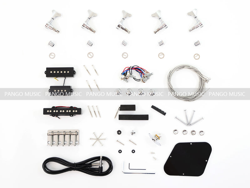 5-String DIY Electric Bass Guitar Kit (PTM-069X)
