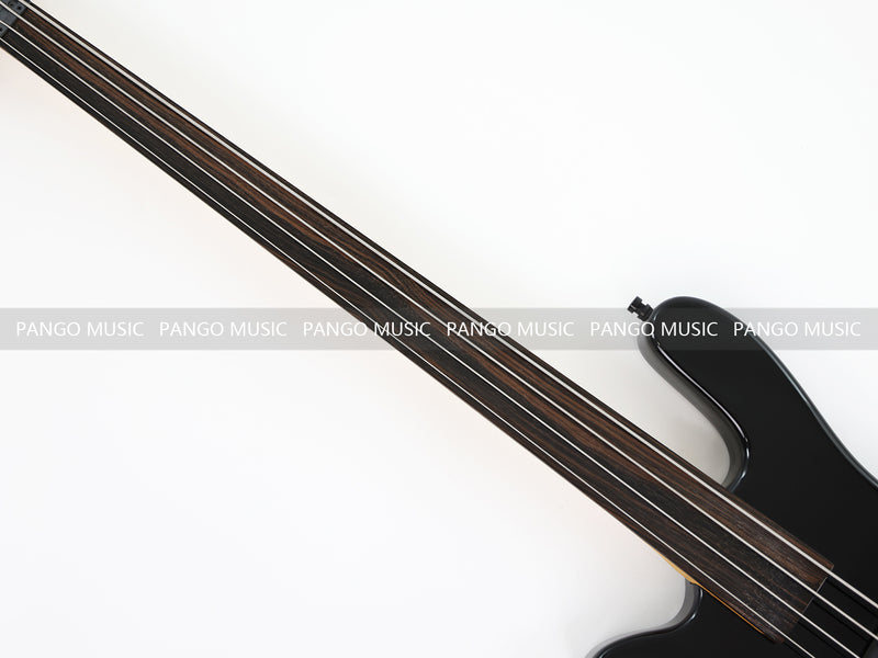 4 Strings Left Hand Fretless Electric Bass Guitar (ZQN0400)