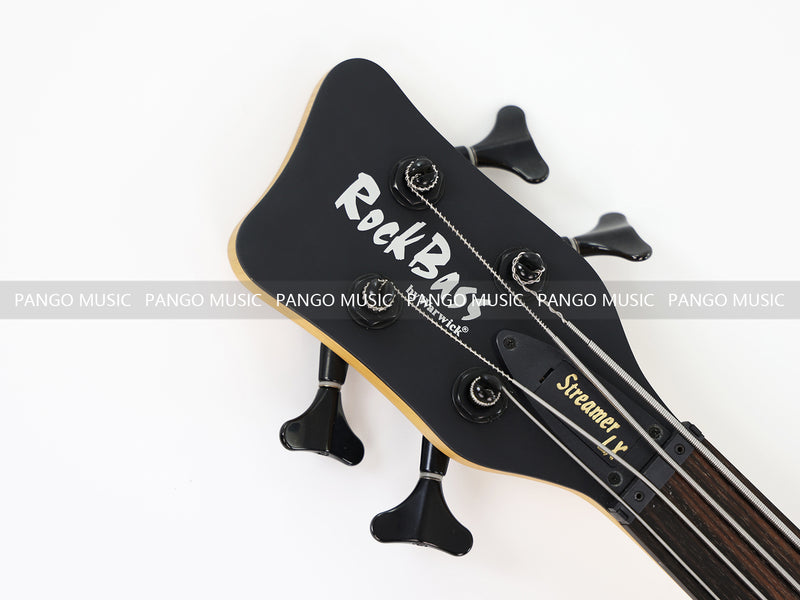 4 Strings Left Hand Fretless Electric Bass Guitar (ZQN0400)