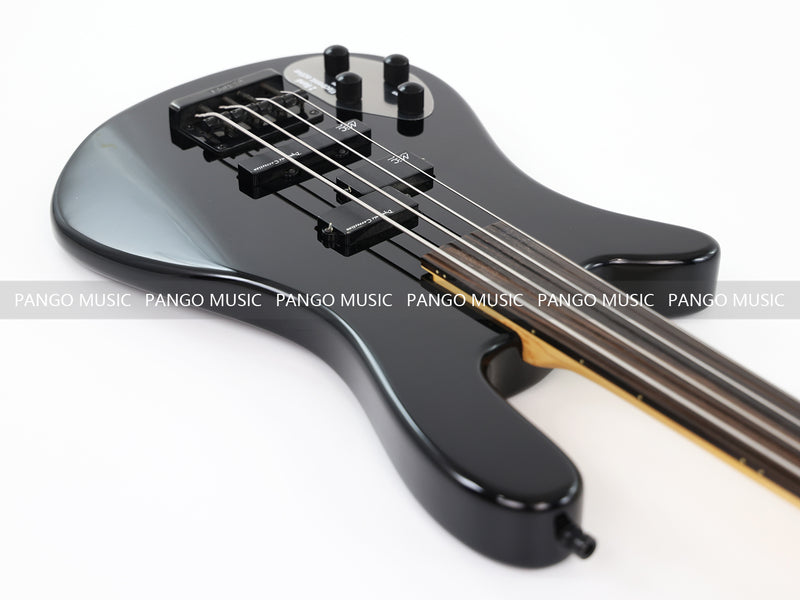 4 Strings Left Hand Fretless Electric Bass Guitar (ZQN0400)