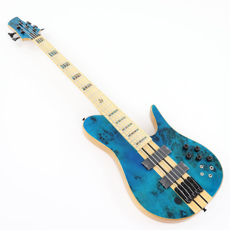 5 Strings Neck Through Ash Body Electric Bass Guitar (ZQN-564)