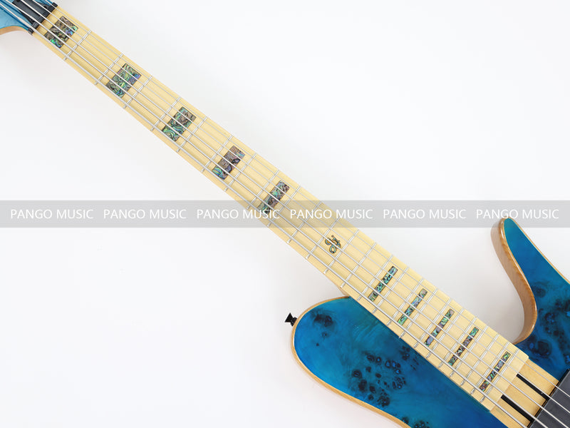 5 Strings Neck Through Ash Body Electric Bass Guitar (ZQN-564)