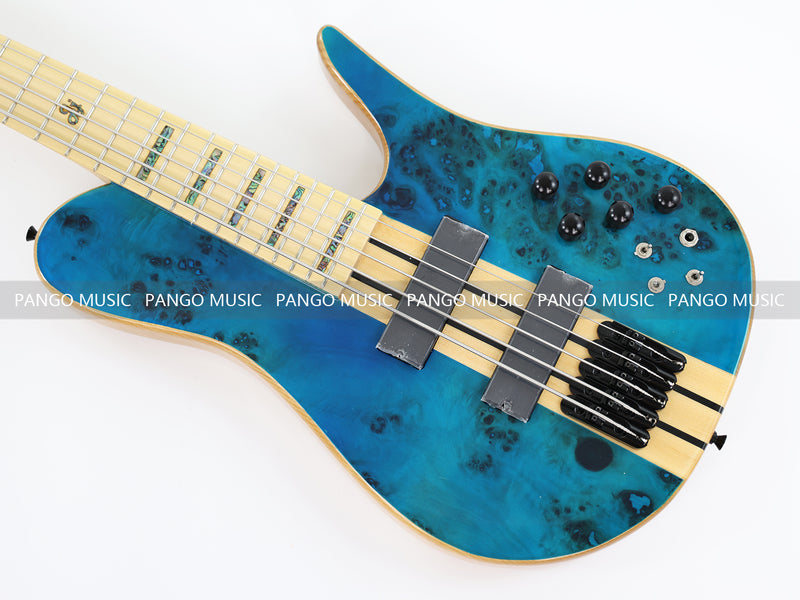 5 Strings Neck Through Ash Body Electric Bass Guitar (ZQN-564)