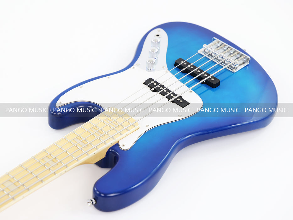 5 Strings Blue Electric Bass Guitar (GKS-148)
