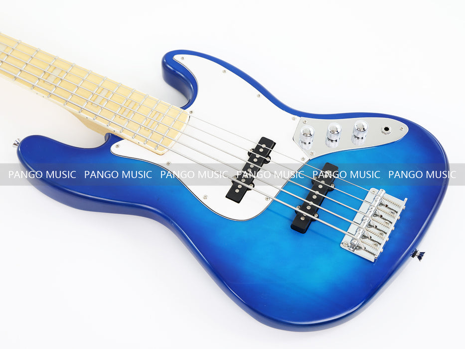5 Strings Blue Electric Bass Guitar (GKS-148)