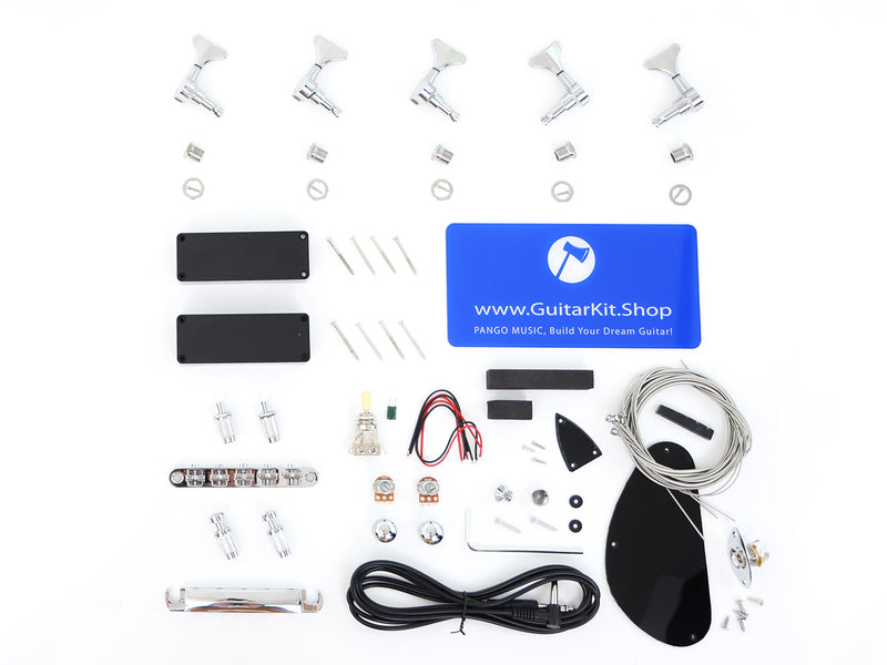 5-String DIY Electric Bass Guitar Kit (19084, Limited Edition)