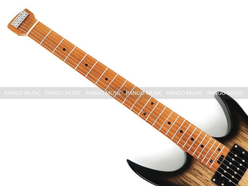 6-String Headless Electric Guitar with Roasted Maple Neck (HYH-001)