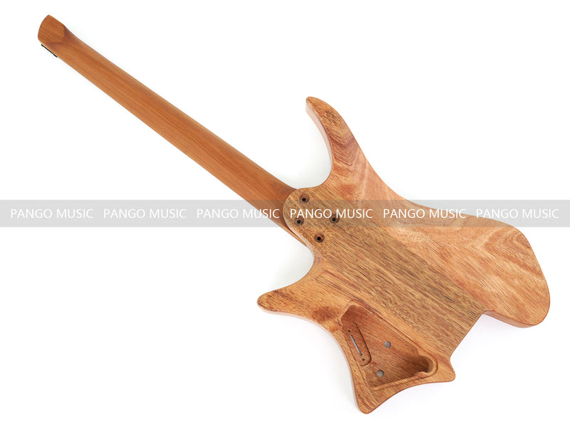 6-String Headless Electric Guitar with Satin Finish (DTH-001, No Hardware)