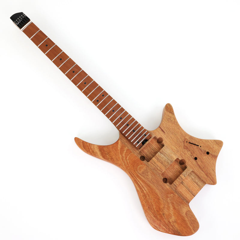 6-String Headless Electric Guitar with Satin Finish (DTH-001, No Hardware)