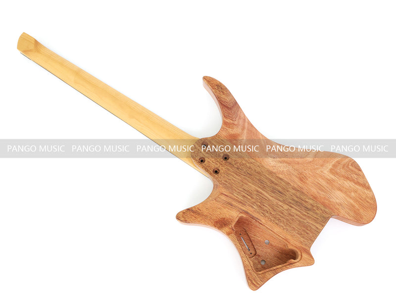 6-String Headless Electric Guitar with Satin Finish (DTH-002, No Hardware)
