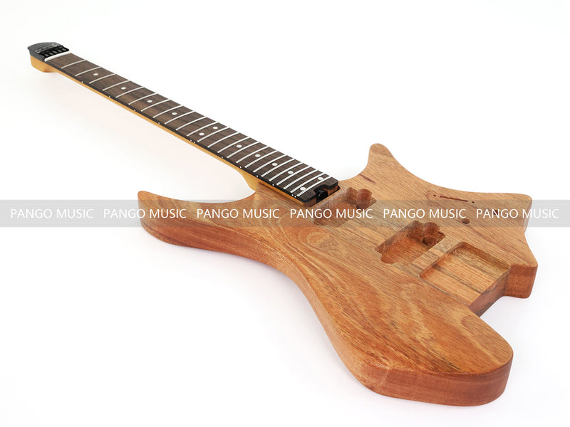 6-String Headless Electric Guitar with Satin Finish (DTH-002, No Hardware)