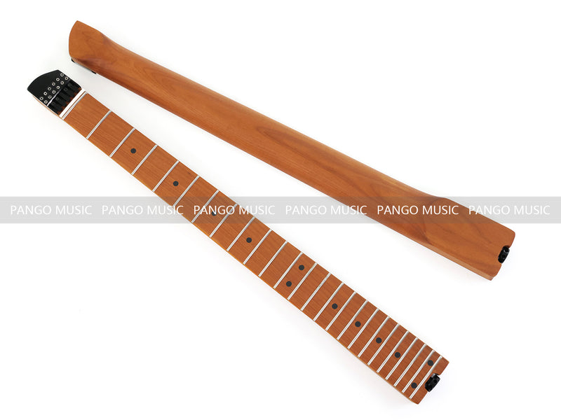 6-String Headless Roasted Maple Electric Guitar Neck (DTN-004-03)
