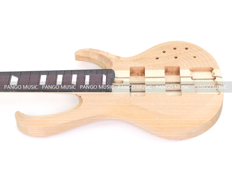 6-String Neck-Through DIY Electric Bass Guitar Kit (NTXY-500, B Level, Limited Edition)