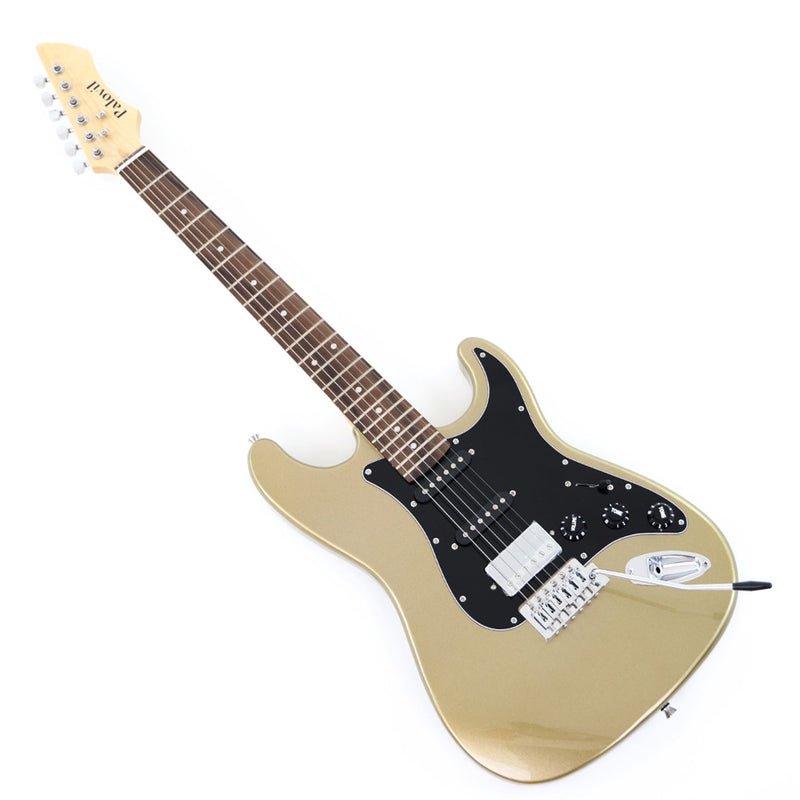 6-String ST-Style Electric Guitar with Gloss Silver Gray Metallic Finish (PHY-164F, Pre-Sale, Free & Fast Shipping, Tariff-free)