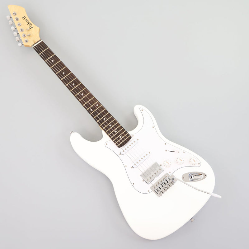 6-String ST-Style Electric Guitar with Gloss White Finish (PHY-162F, Pre-Sale, Free & Fast Shipping, Tariff-free)