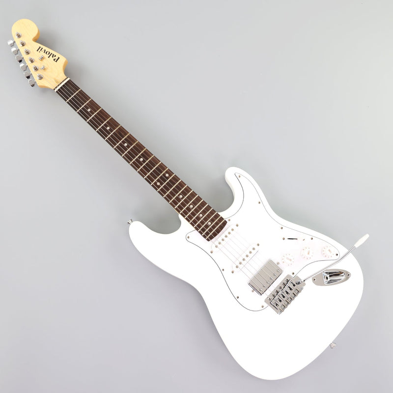 Pre-Sale 6-String ST-Style Electric Guitar with Gloss White Finish (PHY-169F, Pre-Sale, Free & Fast Shipping, Tariff-free)