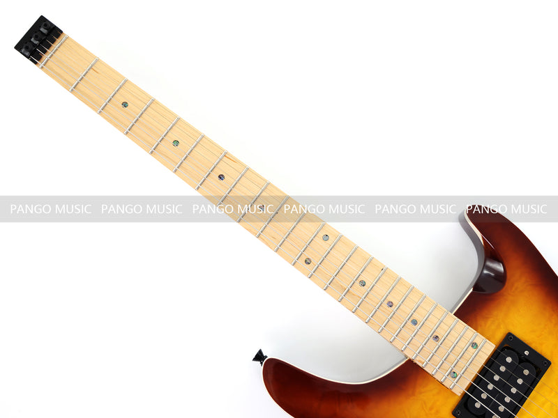 6-String Semi-Hollow Body Headless Electric Guitar (PWT-1902)