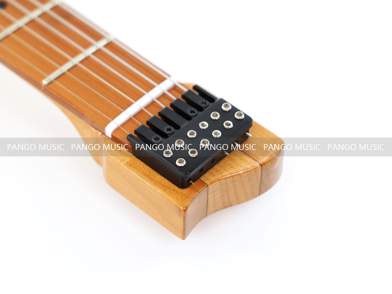 6-String Tapered Neck ResinBurl Body Headless Electric Guitar (PHG-008)