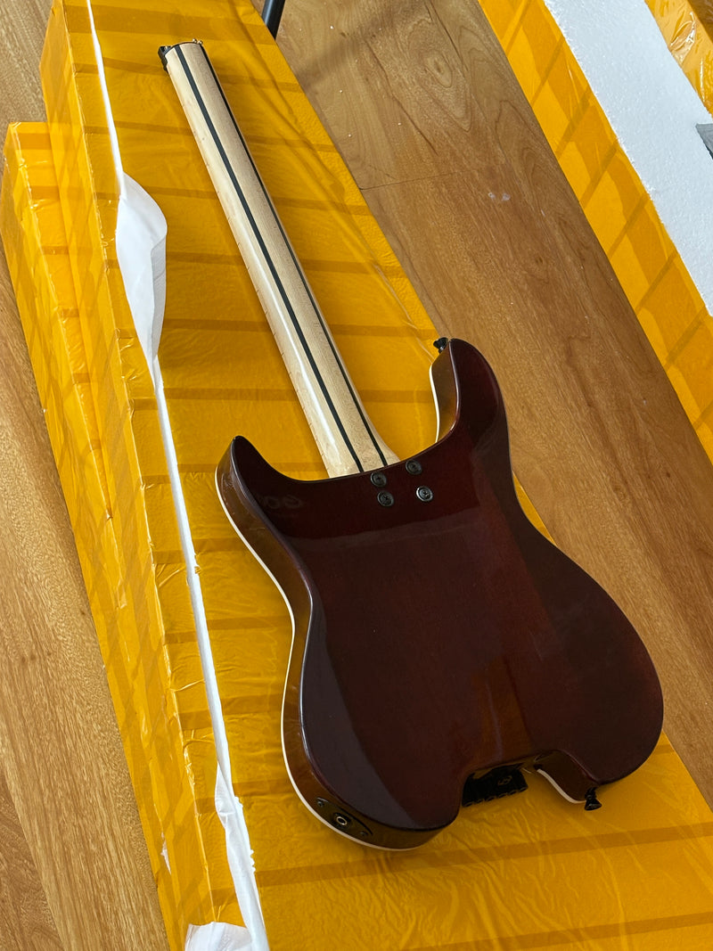 6-String Semi-Hollow Body Headless Electric Guitar (PWT-1902)