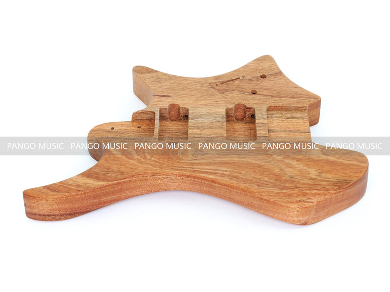 6 String Headless Solid Mahogany Electric Guitar Body with Satin Finish (DTB-001)